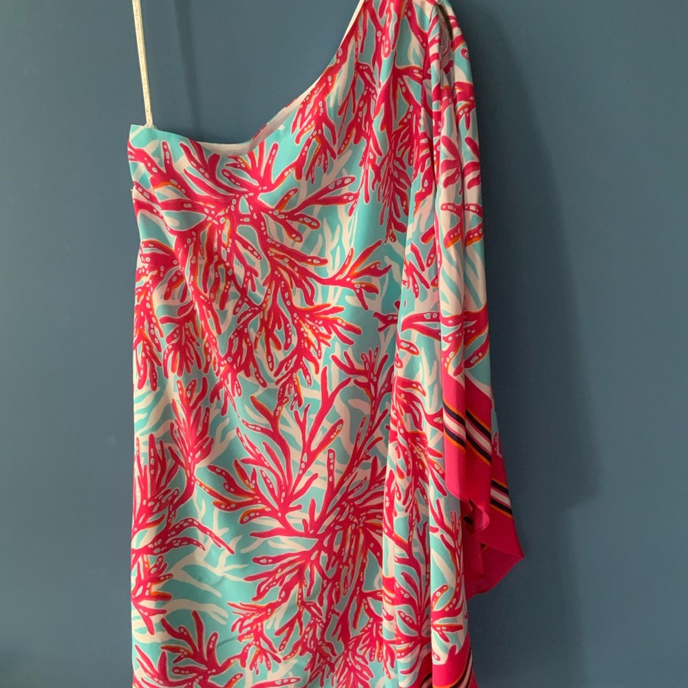 Lilly Pulitzer Marlee One Shoulder Dress